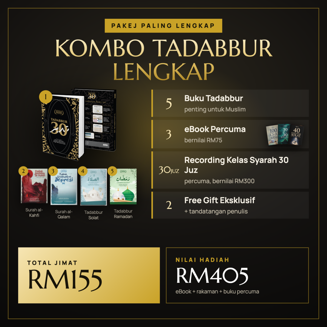 Kombo Lengkap Tadabbur (Jimat RM155)