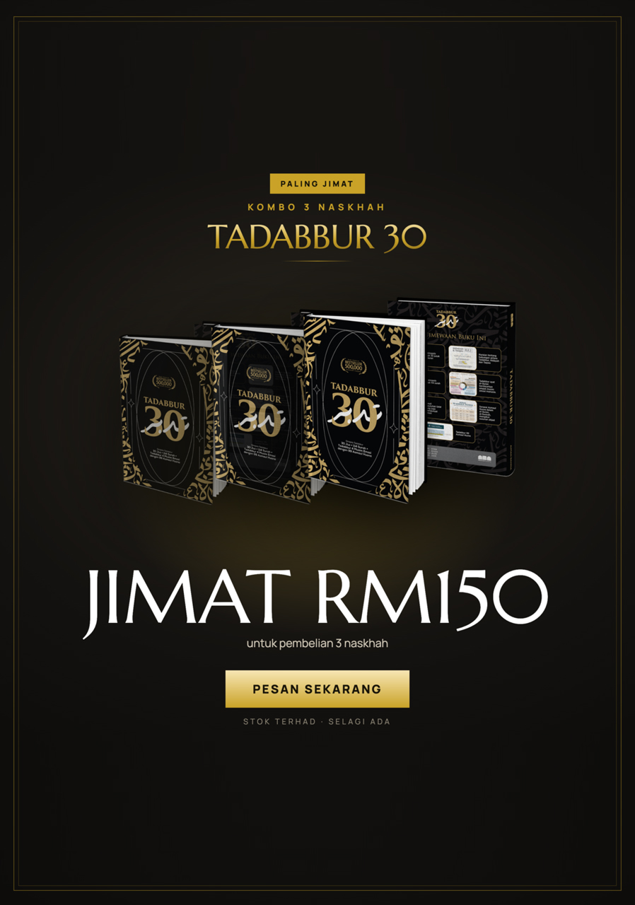 3x  Tadabbur 30 (Jimat RM150)