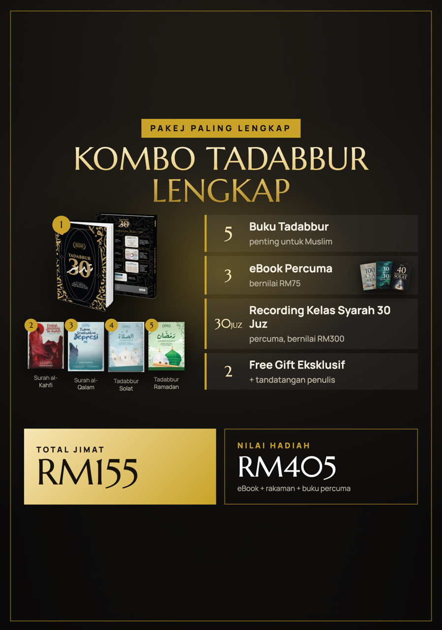 Kombo Lengkap Tadabbur (Jimat RM155)